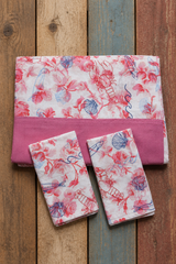 Bedsheets-Queen daily use border bedsheets