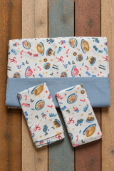 Bedsheets-Queen daily use border bedsheets