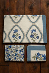 Bedsheets - Queen handblock printed bedsheets