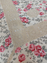 Table cloths - 6 seater crochet