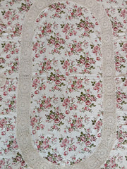 Table cloths - 6 seater crochet Oval