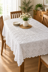 Table cloths - 6 seater crochet