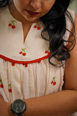 Powder Pink Dress : Cherry's and berry's