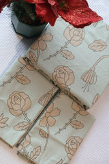 Queen Soft Floral Bedsheet