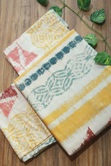 Bedsheets- Premium king floral cotton bedsheets