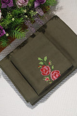 Bedsheets - Single Cross stitch embroidery bedsheets