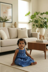 Kids smocked dress 10-12 months