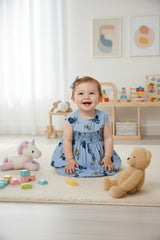 Kids smocked dress 10-12 months