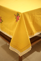 Table cloths-6 Seater cross stitch embroidered