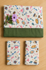 Bedsheets-Queen daily use border bedsheets