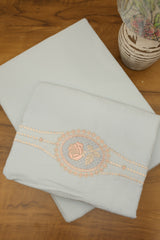 Bedsheets - Queen Premium Embroidery Bedsheet – Blush Rose Solid
