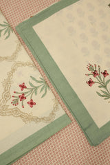Bedsheets - Handblock print queen bedsheets Diwali sale