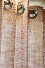 Curtains - Premium kantha print floral opaque curtains prebooking