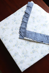 Bedsheets - Premium King soft cotton lace bedsheets majestic