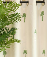 Curtains - Opaque floral curtains