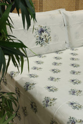 Bedsheets - King premium soft cotton bedsheet Digital Print DD VATIKA