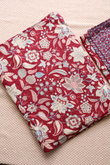 SuperKing Ajrakh Print Cotton Bedsheet