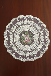 Coaster - Net Embroidery