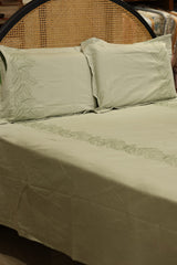 Elegant Embroidery Queen Bedsheet Set MEQ