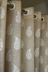 Curtains -Premium embroidered designer curtains semi Transparent