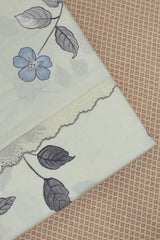 Bedsheets - King soft cotton lace bedsheets majestic Ziva