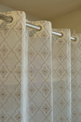 Curtains -Premium embroidered sheer curtain