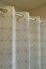 Curtains -Premium embroidered sheer curtain