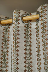 Curtains-Premium embroidery sheer curtains