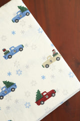 Vintana Single Size Soft Cotton Flannel Bedsheet Set