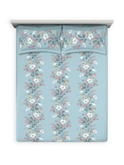 Bedsheets - Queen premium soft cotton bedsheet Digital print DD
