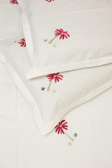Bedsheets:King premium hand embroidered bedsheets HEK
