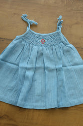 Kids smocked dress 0-3 month