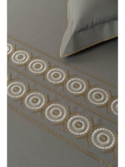 Bedsheets - King premium Machine Embroidery Bedsheet