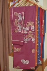 Bedsheet- Machine Embroidery Bedsheet MEK