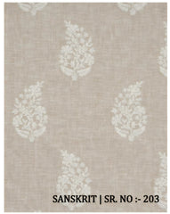 Fabric only Curtains -Premium embroidered designer curtains opaque