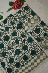 Queen : Handblock Cotton Bedsheet