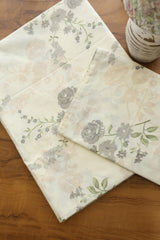 Bedsheets - Super King soft cotton english floral bedsheet