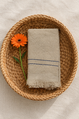 Bath towel(thorthu) 18*28 inches(Oatmeal Light Beige)