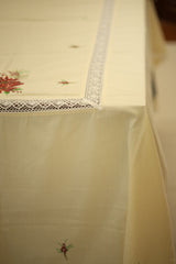 Table cloths - 8 seater cross stitch embroidery