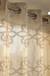 Curtains - Premium Embroidery sheer curtains tamhini prebooking zinnia