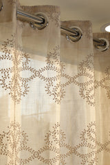 Curtains - Premium Embroidery sheer curtains tamhini prebooking zinnia