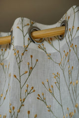 Curtains - Premium embroidery sheer curtains prebooking (description )