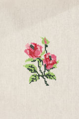 Table cloths-6 Seater cross stitch embroidered
