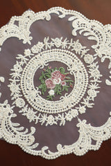 Coaster - Net Embroidery