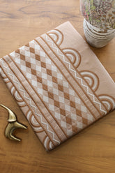 Bedsheets - Premium King Machine embroidery Soft cotton bedsheets