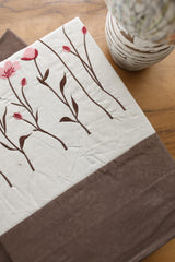 Elegant Floral Embroidery King Bedsheet Set Caspian