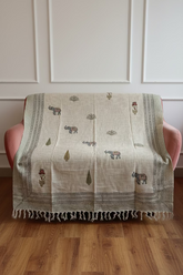 Sofa throw - Jute