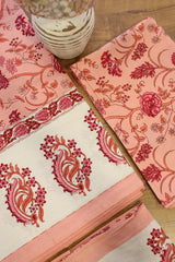 Bedsheets - Handblock queen rajwada print bedsheets