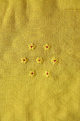 Fabrics - Chanderi embroidery kurti fabric