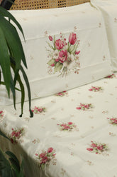 Bedsheets - King premium soft cotton bedsheet Digital Print DD VATIKA
